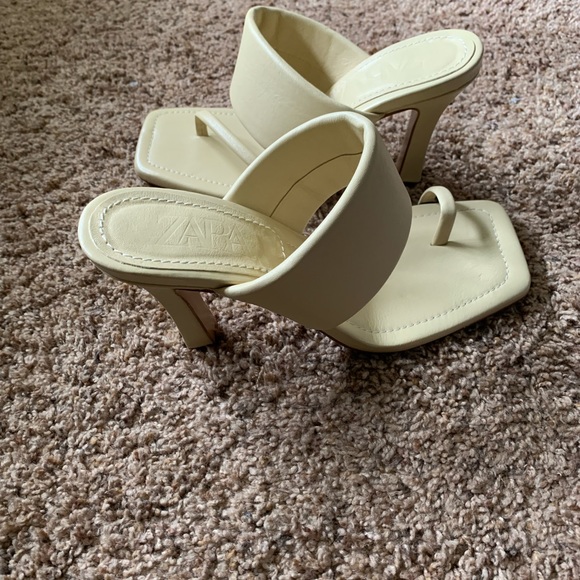 Zara asymmetrical design sandals 38 - Picture 6 of 10
